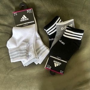 Ladies Adidas Socks (6 prs) NWT